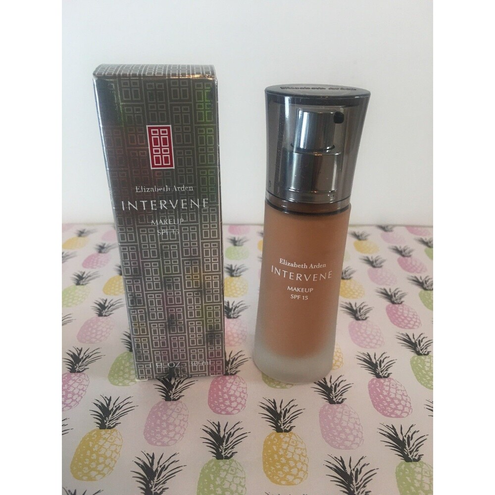 ELIZABETH ARDEN Intervene Makeup SPF 15 Foundation SOFT TOFFEE 15 - 1 fl oz 30ml